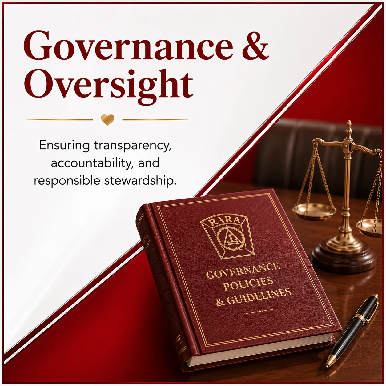 RARA Board governance responsibilities