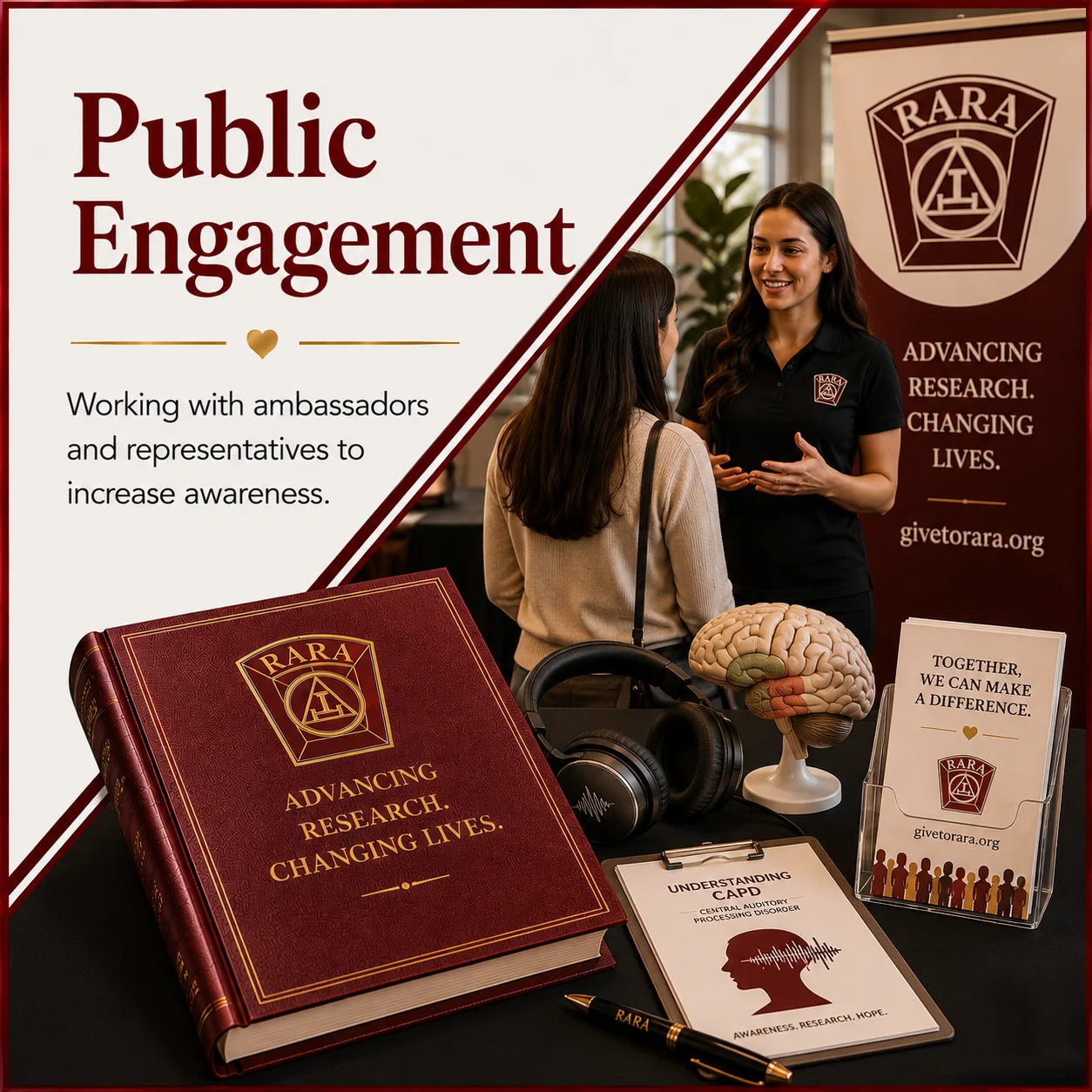RARA public awareness and outreach responsibilities